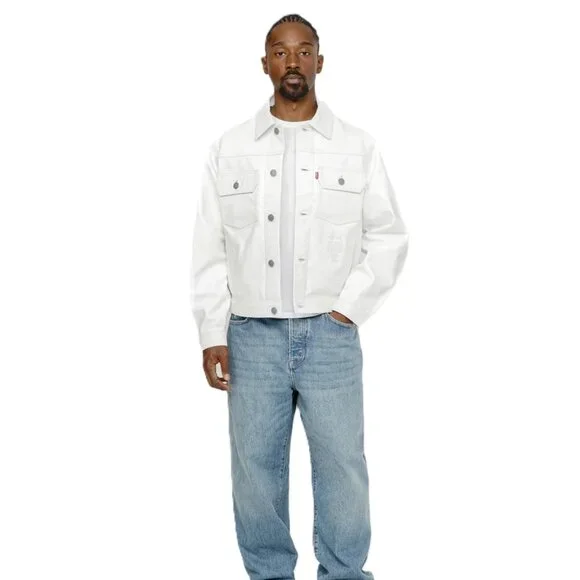 Stussy | Jackets & Coats | Stussy Levis Leather Trucker